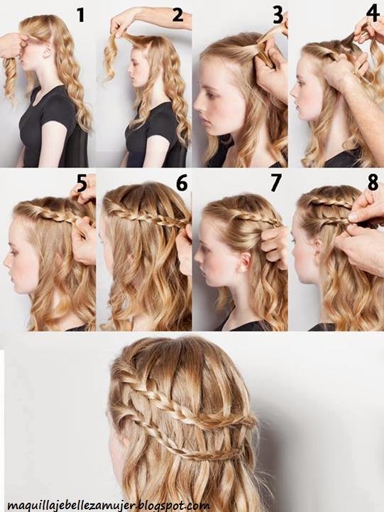 Como Hacer Peinados Para Cabello Largo - peinados faciles bonitos y rapidos con trenzas para niña 