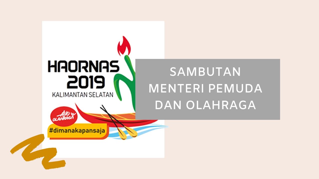 sambutan menpora