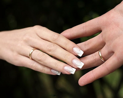 การตกแต่งเล็บแต่งงานสำหรับเจ้าสาว - Wedding decorated nails for Bride