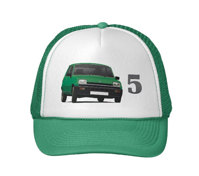 Renault 5 green trucker hat