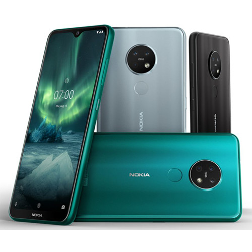 Nokia 7.2 pictures, official photos blue