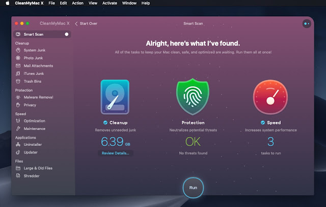 Clean My Mac trên macOS Mojave