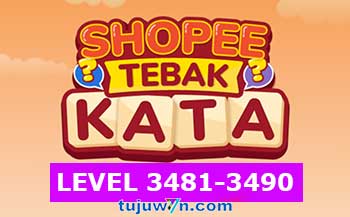 Tebak Kata Shopee Level 3483 3484 3485 3486 3487 3488 3489 3490 3481 3482