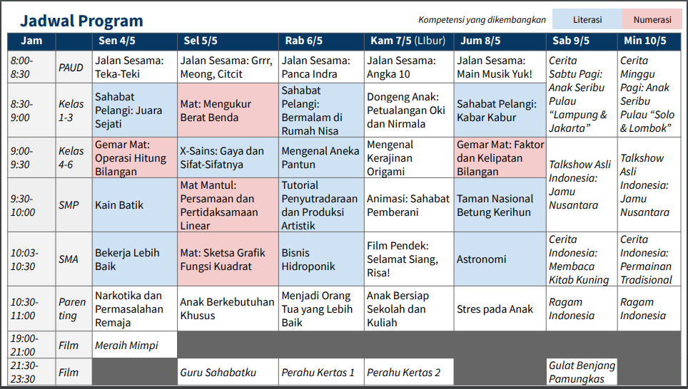 jadwal 