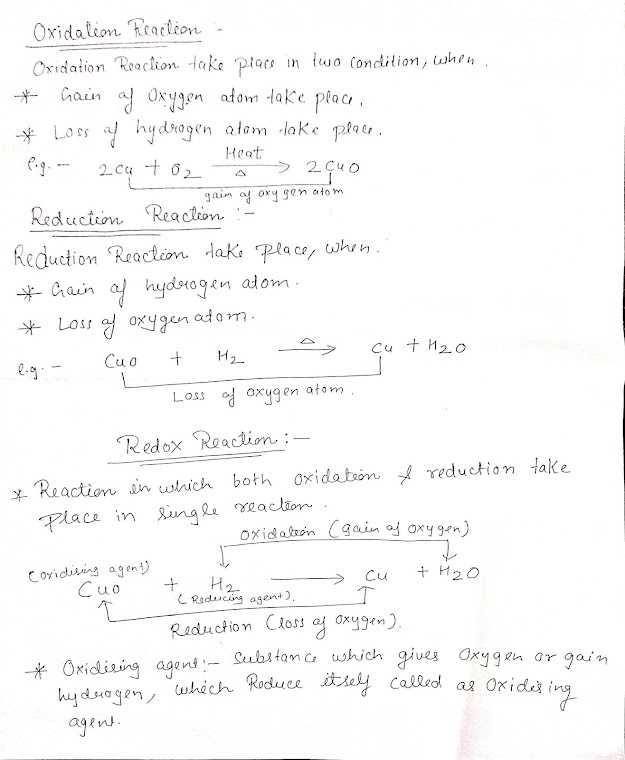 class 10 science chapter 1notes