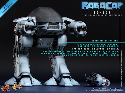 Hot Toys 1/6 Scale Robocop MMS Diecast ED-209 Figure