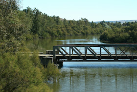 Puente de hierro sobre el Guadalete (Villamartín)