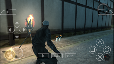 Game Tenchu Shadow Assassins ISO For PPSSPP Android