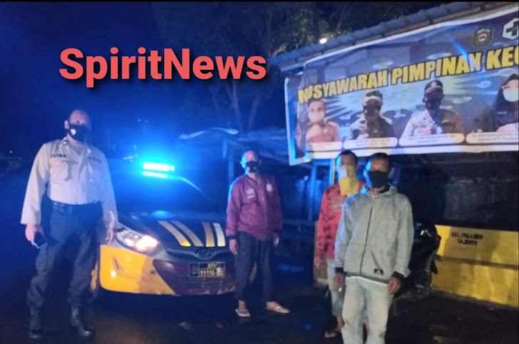 Jelang Pergantian Tahun Personil Polsek Polut Gelar Patroli Harkamtibmas dan Sosialisasi Maklumat Kapolri