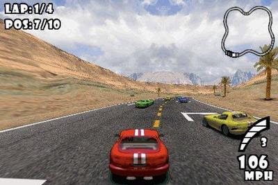 Racing iPhone game