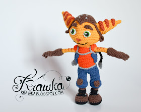 Krawka: Ratchet & Clank crochet pattern by Krawka