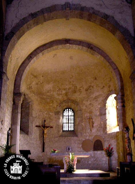 SAINT-ANDRE-DE-SOREDE (66) - Ancienne abbatiale (XIe-XIIe siècles)