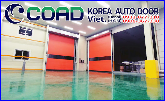 cửa cuốn nhanh, cửa cuốn tốc độ cao, cửa cuốn công nghiệp, COAD