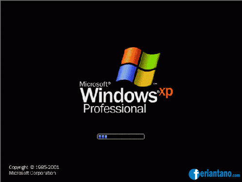 Cara Install Windows XP Lengkap Dengan Gambar - Feriantano.com