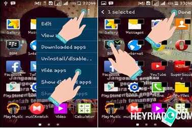 2 Cara Menyembunyikan Aplikasi Bbm Di Android
