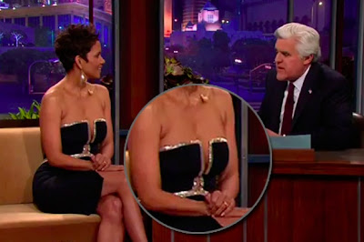 Halle Berry en programa de Jay Leno  