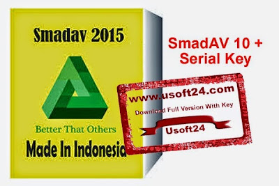 SmadAV 10.1 + Serial Key + Crack Terbaru 2015 Full Version Free Download