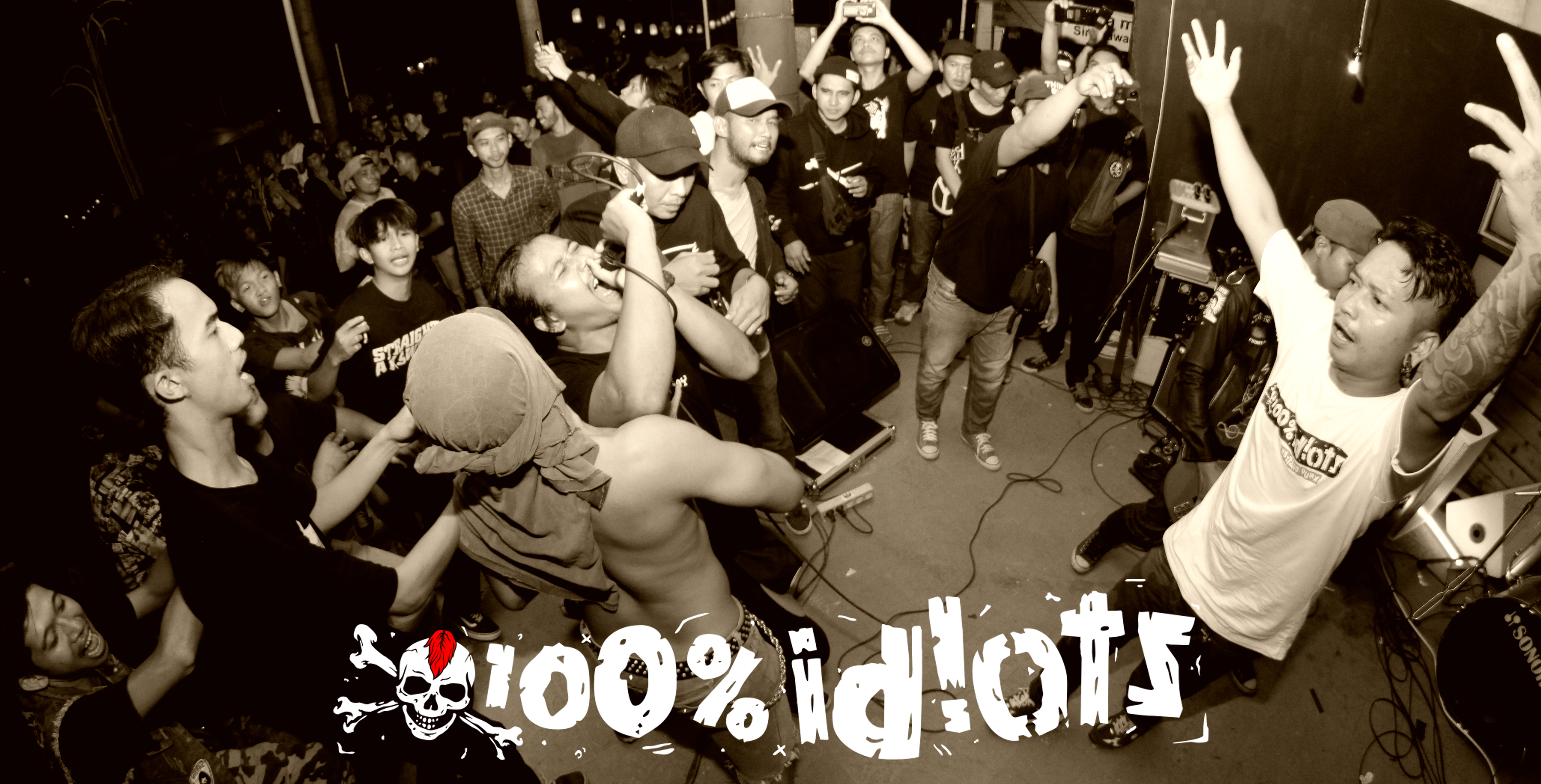 Video 100% IDIOTS - Kata Kata Mutiara Live At Street Gigs #4