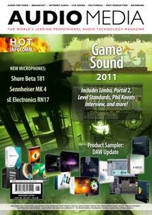 Audio Media. The World's leading professional audio technology magazine 248 - July 2011 | ISSN 0960-7471 | TRUE PDF | Mensile | Professionisti | Audio Recording | Tecnologia | Broadcast
Audio Media is the go-to publication for the audio production professional. It covers everything from gear and techniques through to the business of sound with a focus on the post, broadcast, game audio, recording, live, and mastering markets.
Audio Media is read around the world, both in print and online, with regular content including in-depth news analysis of the industry and the latest technology trends, in-situ gear reviews, case studies, studio and engineer profiles, show news, tutorials, and more.