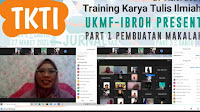 UKMF IBROH UIN Radin Intan Gelar Training Karya Tulis Ilmiah