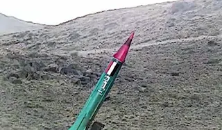 ballistic missile towards Saudi Arabia