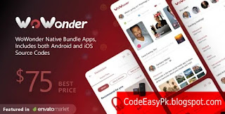 Mobile Native Social Timeline Applications v4.2 - For WoWonder Social PHP Script