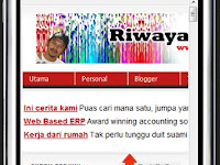 Uji paparan blog anda melalui iPhone