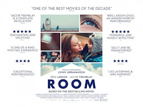 Filem Room Menang Banyak Anugerah Lakonan Brie Larson dan Jacob Tremblay sebagai watak Ibu dan Anak