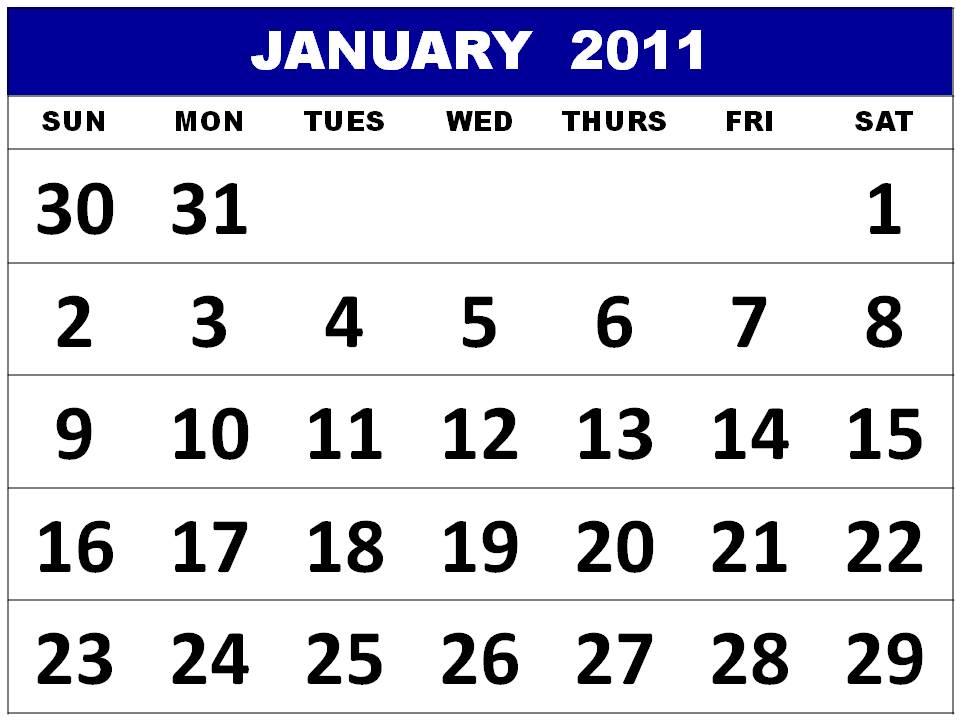 2011 calendar printable january. january 2011 calendar uk.