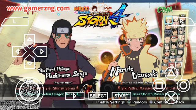 Naruto Storm 4 PPSSPP ISO - Télécharger Naruto Shippuden Ultimate Ninja Storm 4 ISO PPSSPP HD TEXTURES || TÉLÉCHARGER Naruto Storm 4 PPSSPP ISO