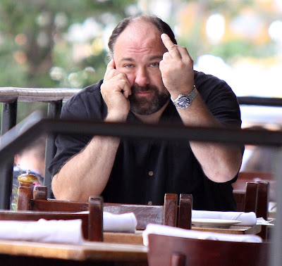 james gandolfini angry