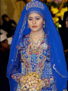 Wedding dress Crown Princess of Brunei