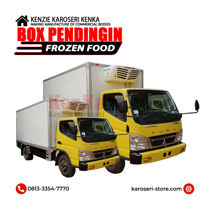 Karoseri Box Pendingin Freezer dan Chiller