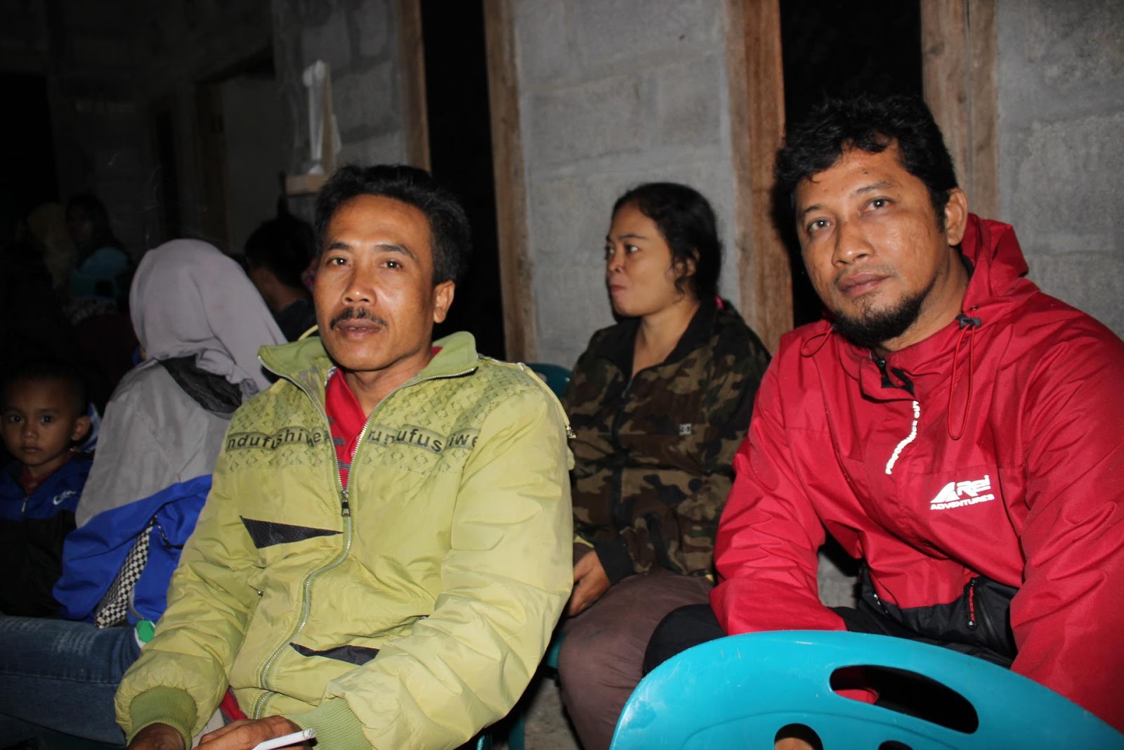 Pengamanan Orgen Tunggal Peresmian Lapangan Voli Dusun 
