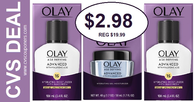 Olay CVS Coupon Deal $2.98 - 8/18-8/24