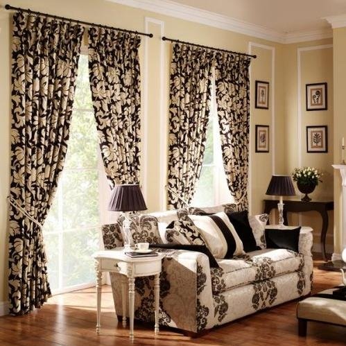 15 Very Beautiful Living Room Curtains Design - Decor Units