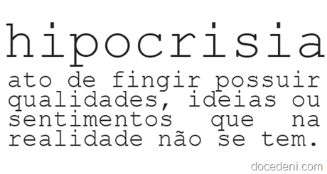 hipocrisia