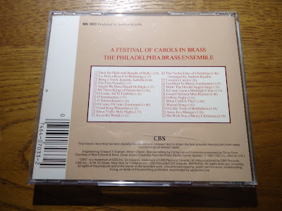 【ディズニーのCD】TDLワールドバザールBGM　「A FESTIVAL OF CAROLS IN BRASS」を買ってみた！
