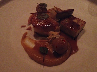 Scallop and Foie Gras at Michael Mina