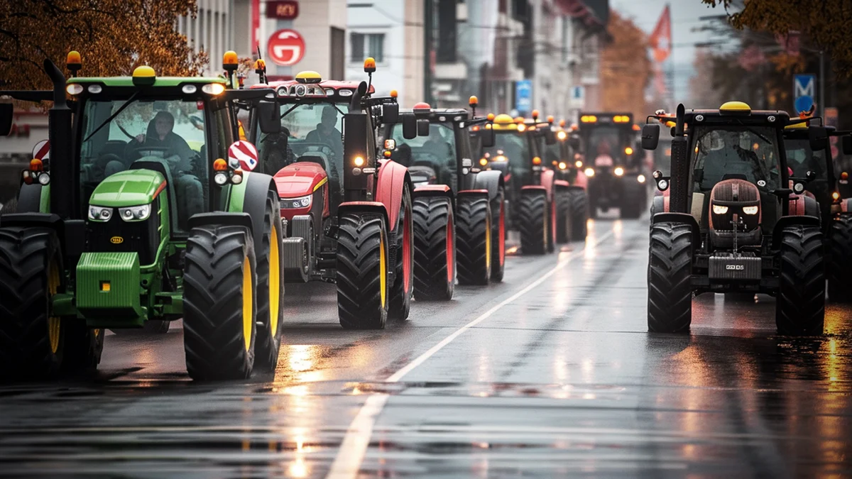 Sem agricultor, sem futuro: Guerra contra agricultores na Alemanha leva a protestos maciços