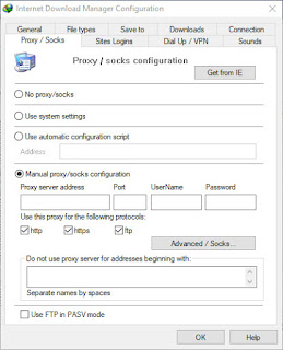 Cara Pakai Proxy IDM 3