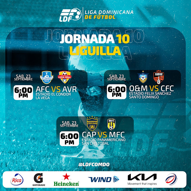 Confirmados horarios y fechas de la Jornada 10 y partido aplazado de la Jornada 5 Liguilla LDF2023