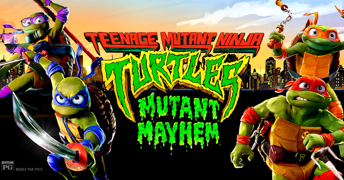 Tmnt Teenage Ninja Turtles Mutant Mayhem Complete Set 9 Action