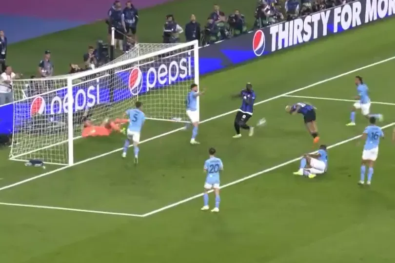 Romelu Lukaku blocks certain Inter goal as 'world-class defending' helps Man City win