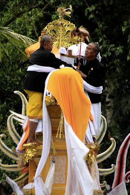 Balinese funeral Ceremony