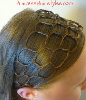 honey comb hairstyle