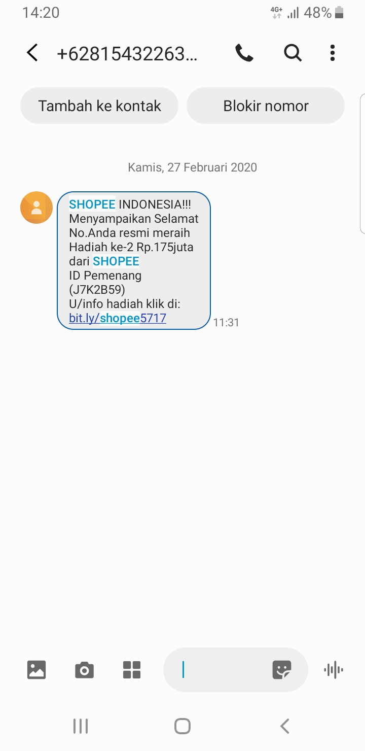 penipuan Shopee