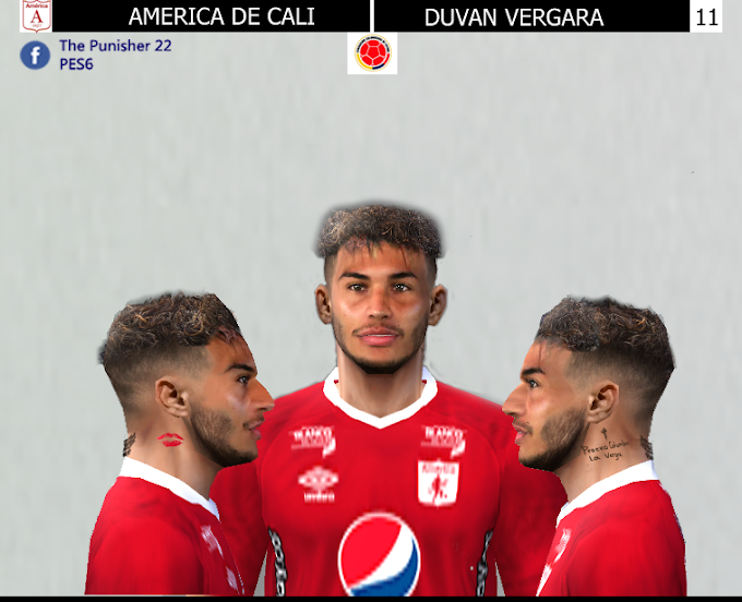 Face Duvan Vergara - America de Cali |  By The Punisher