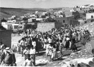 عرس في قرية دبورية – الجليل شمال فلسطين عام 1940م …