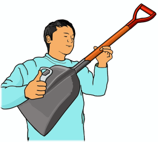 スコップじゃみせん (Shovel jamisen)